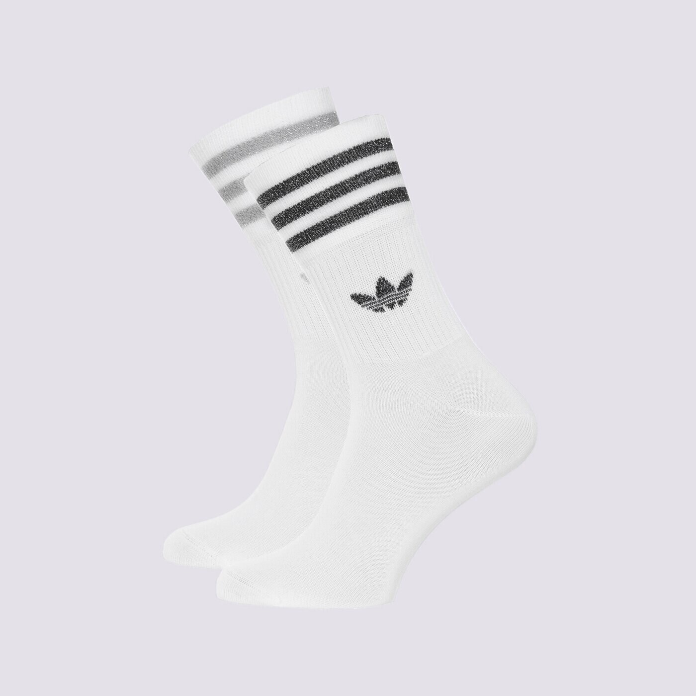 Дамски чорапи ADIDAS ЧОРАПИ MID CUT GLT SCK hc9561 цвят бял