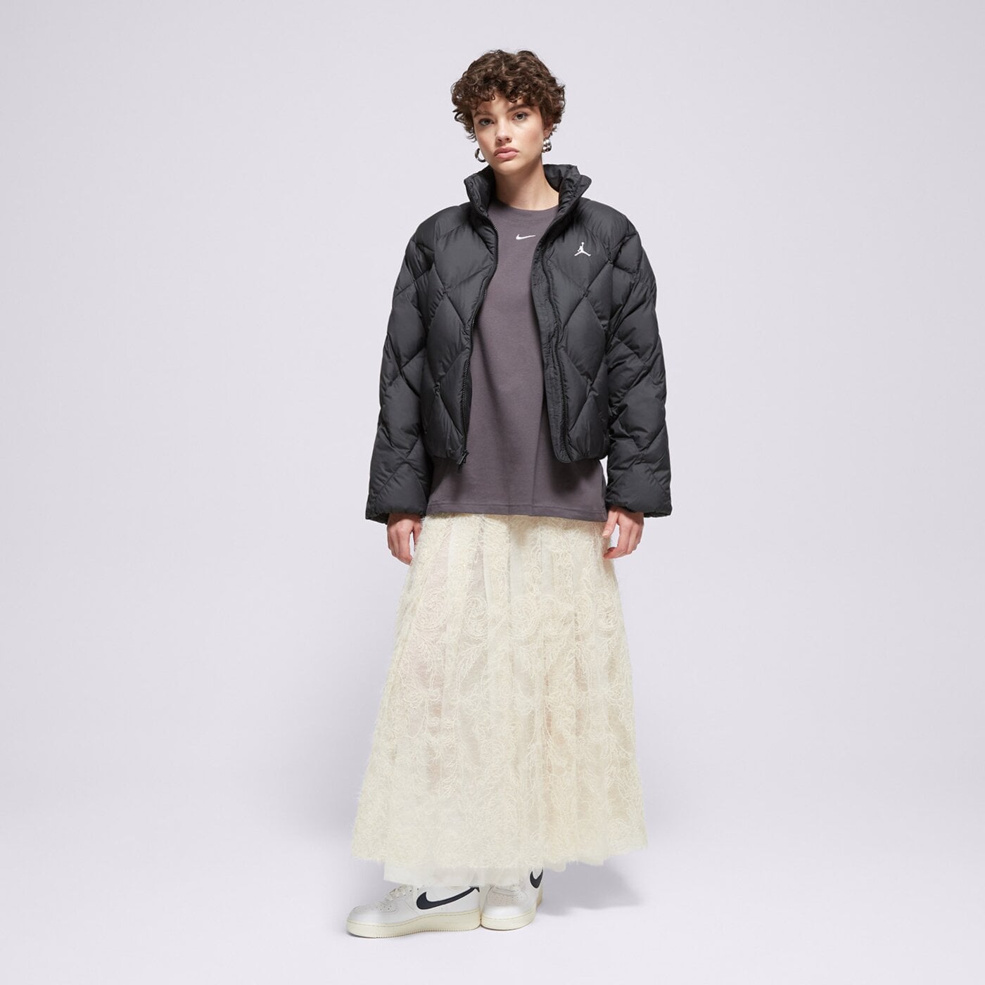 Дамско зимно яке JORDAN ЯКЕ W J BRK PUFFER QLT hv0417-010 цвят черен