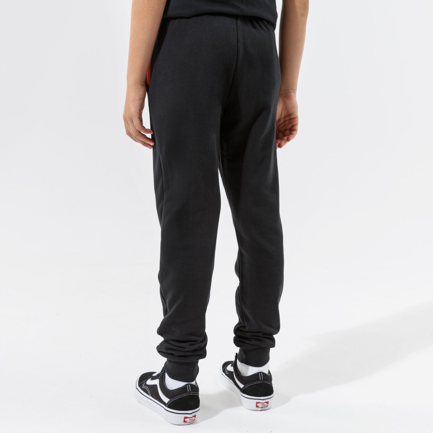 Детски панталони ADIDAS ПАНТАЛОНИ PANTS BOY h31228 цвят черен