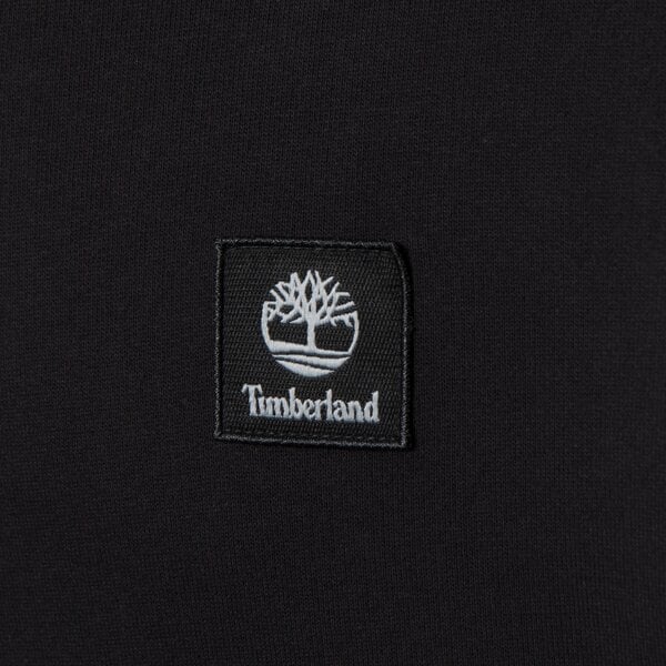 Мъжки суичър TIMBERLAND СУИТЧЪР С КАЧУЛКА WOVEN BADGE (LB) HOODIE BLACK tb0a2nfx0011 цвят черен