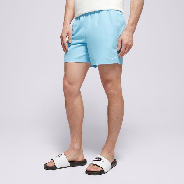 Мъжки къси панталони NIKE SWIM ШОРТИ NIKE ESSENTIAL 5" SHORTS nessa560-486 цвят тюркоазен
