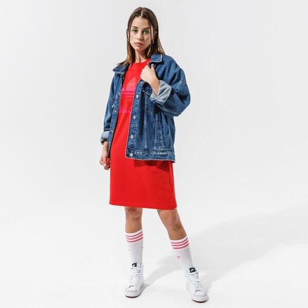 Дамски ADIDAS РОКЛЯ TEE АНЦУГS h20486 цвят червен