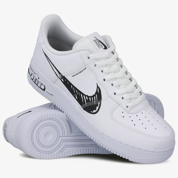 Мъжки маратонки NIKE AIR FORCE 1 LV8 UTILITY  cw7581-101 цвят бял