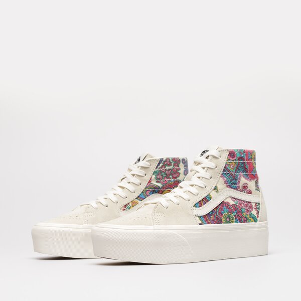 Дамски маратонки VANS UA SK8-HI TAPERED STACKFORM vn0a7q5pdjr1 цвят бял