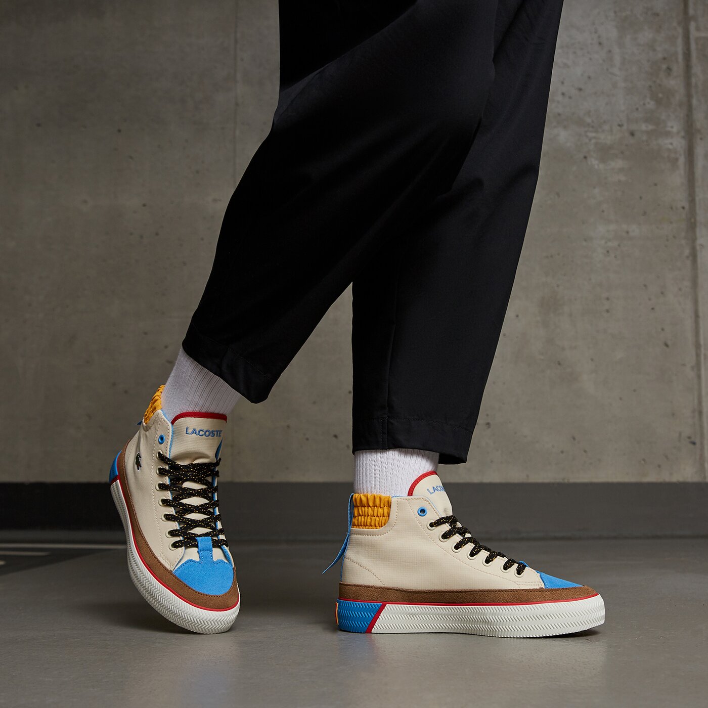 Детски маратонки LACOSTE GRIPSHOT MILIEU 222 1 CUJ 744cuj0005ht3 цвят розов