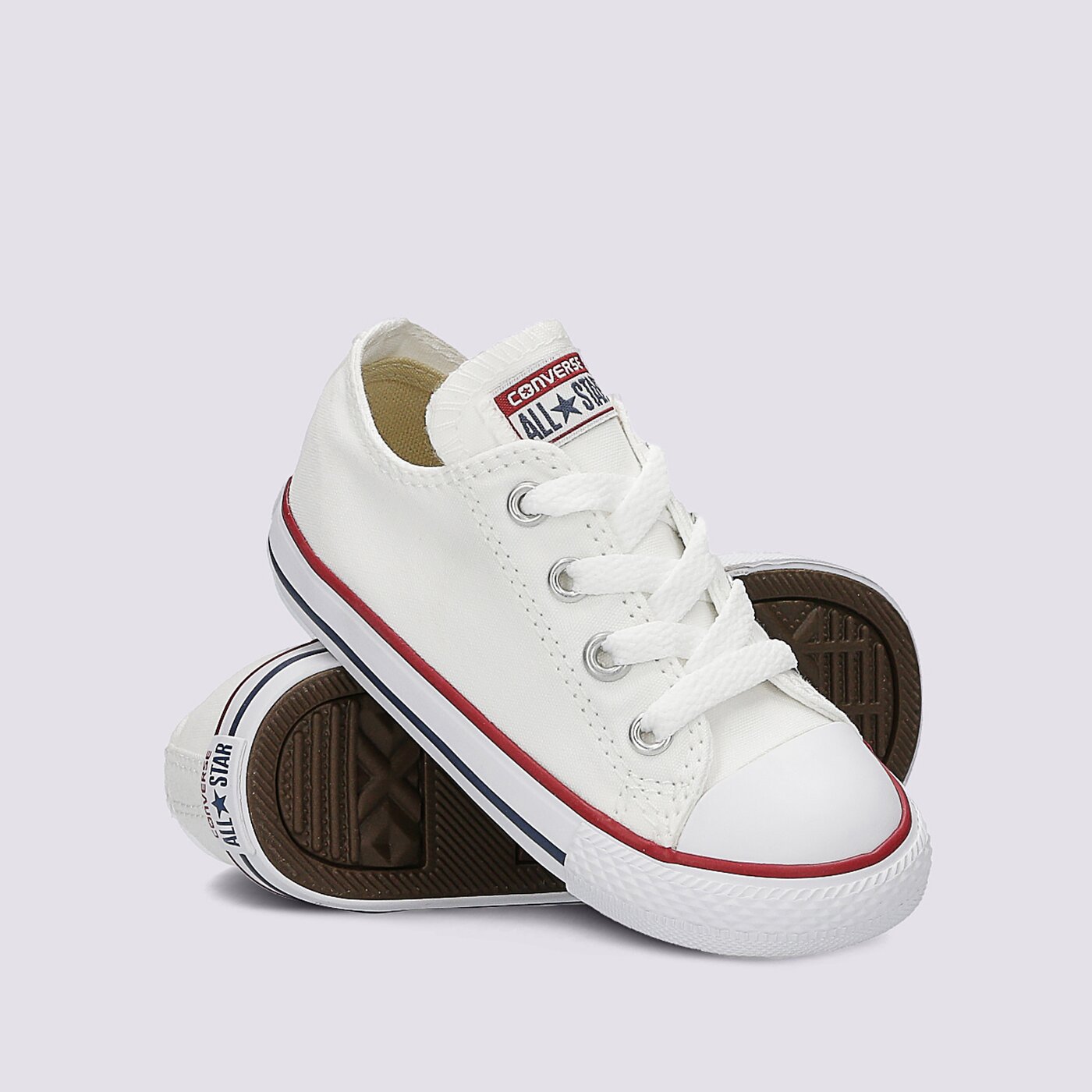 Детски маратонки CONVERSE CHUCK TAYLOR ALL STAR OX ALL STAR 7j256c цвят бял
