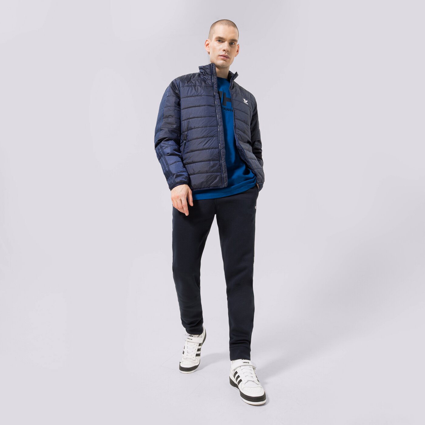 Мъжка тениска HELLY HANSEN ТЕНИСКА HH LOGO ТЕНИСКА 33979606 цвят тъмносин