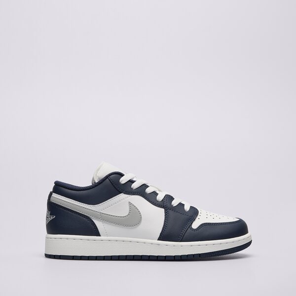 Детски маратонки AIR JORDAN 1 LOW BG  553560-141 цвят тъмносин