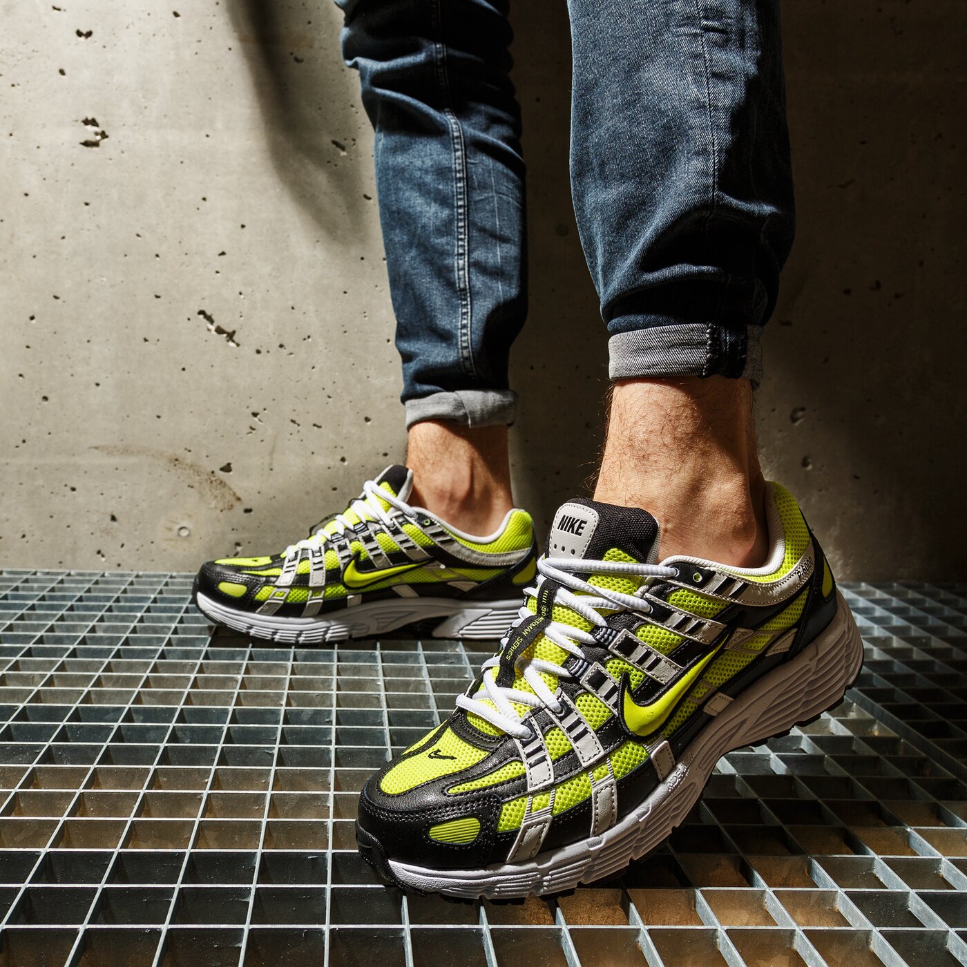 Мъжки маратонки NIKE P-6000 cd6404-007 цвят бял