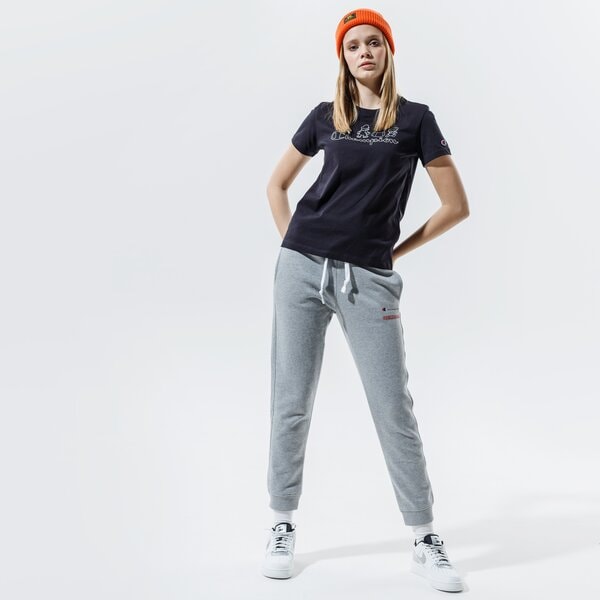 Дамска тениска CHAMPION ТЕНИСКА CREWNECK ТЕНИСКА 114714kk001 цвят черен