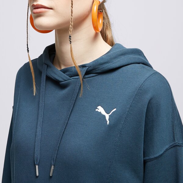 Дамски суичър PUMA СУИТЧЪР С КАЧУЛКА HER HOODIE TR 673110 16 цвят зелен