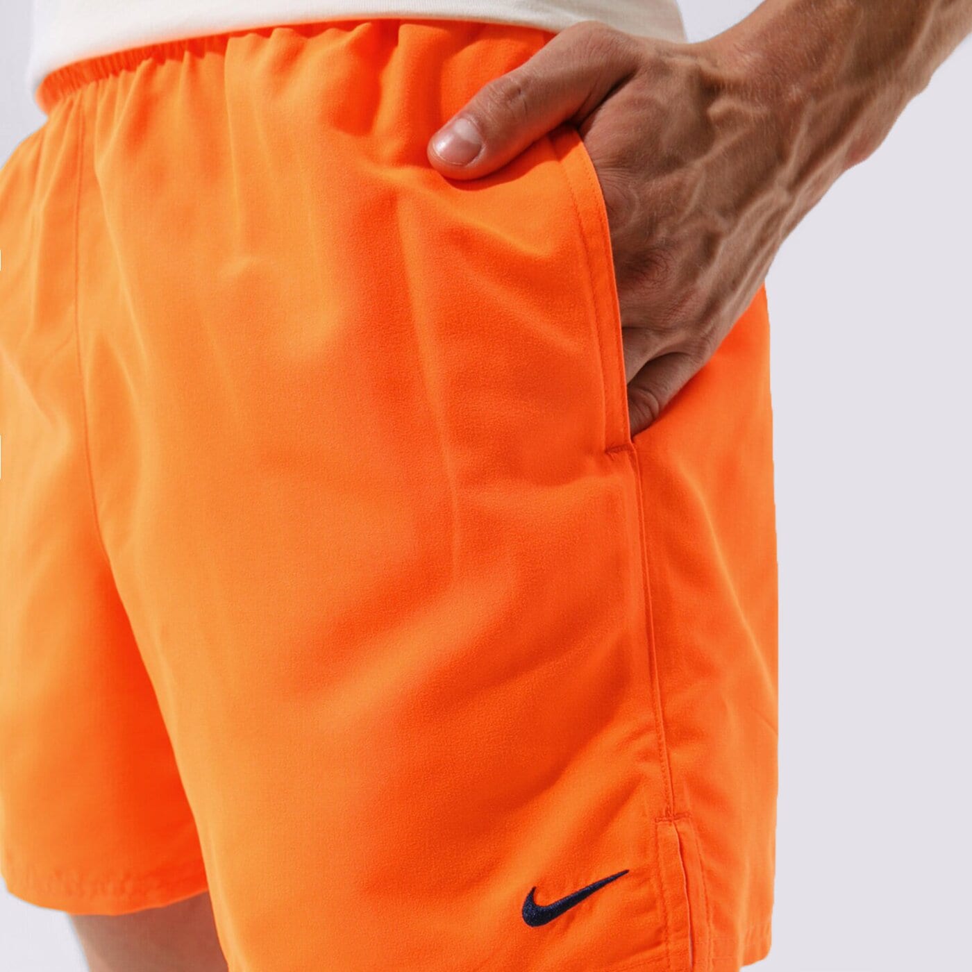 Мъжки къси панталони NIKE SWIM ШОРТИ ESSENTIAL 5" nessa560-822 цвят оранжев