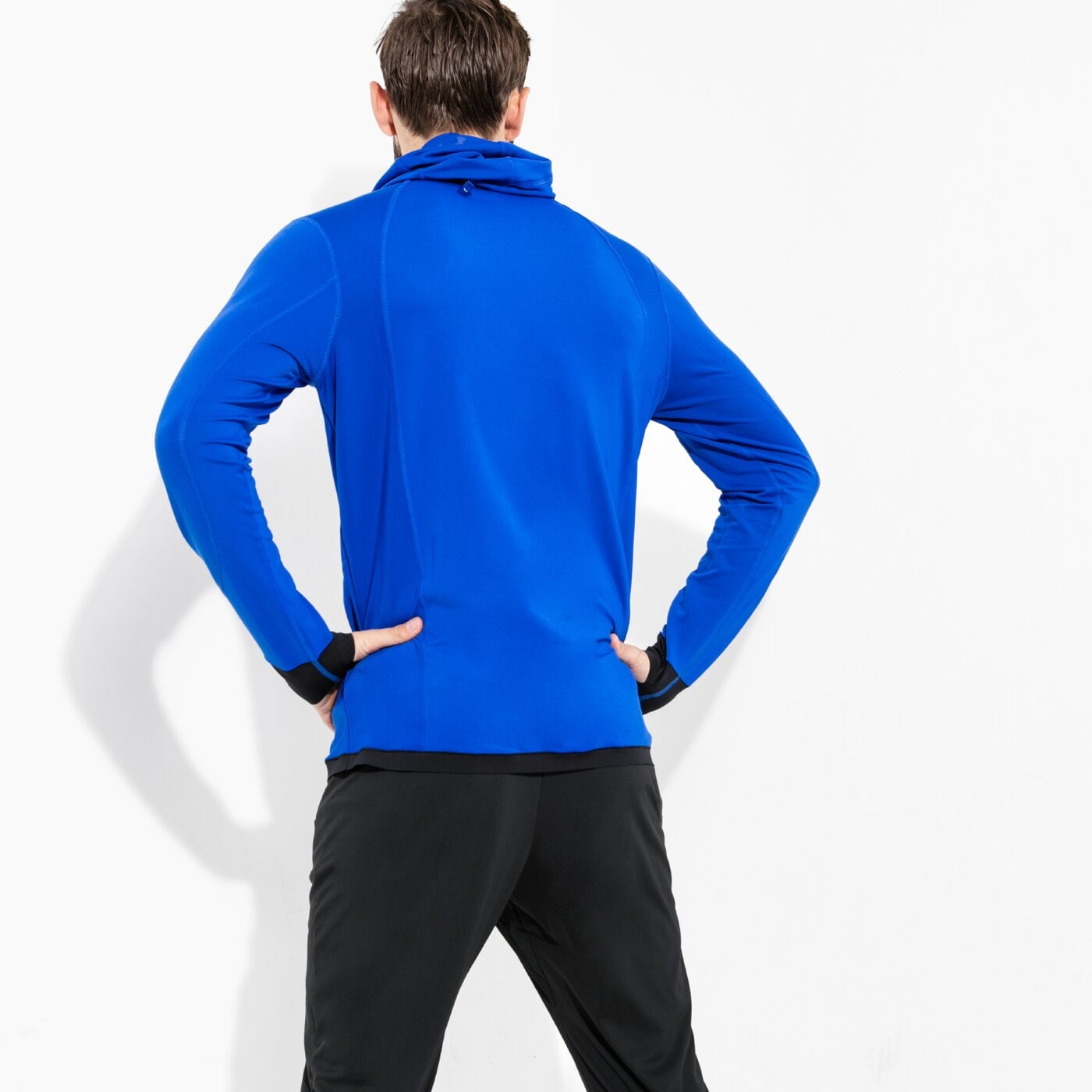 Мъжки суичър UNDER ARMOUR СУИТЧЪР CG REACTOR RUN BALACLAVA 1298837-984 цвят син