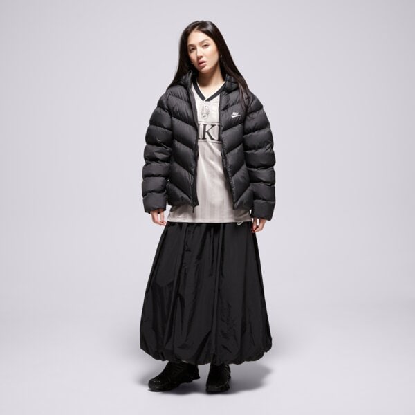 Дамска тениска NIKE ТЕНИСКА W NSW V NECK JERSEY ih8504-009 цвят сив