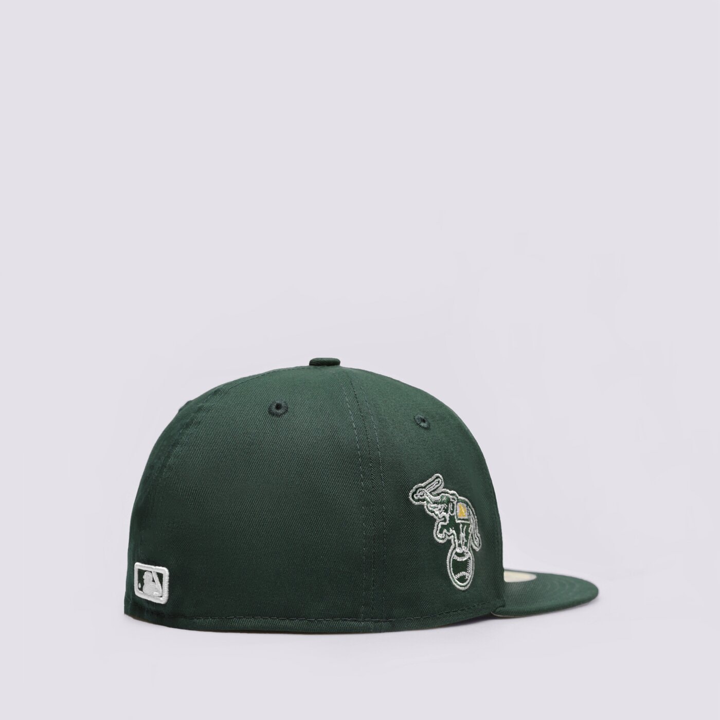 Мъжка шапка с козирка NEW ERA ШАПКА TEAM SIDE PATCH 5950 ATHLETICS OAKLAND ATHLETI 60364375 цвят зелен