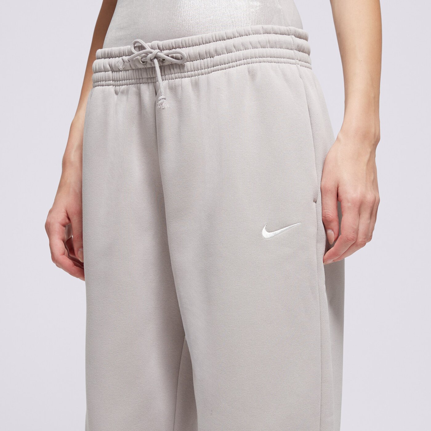 Дамски панталони NIKE ПАНТАЛОНИ W NSW PHNX FLC HR OS PANT 2 fz5996-009 цвят сив