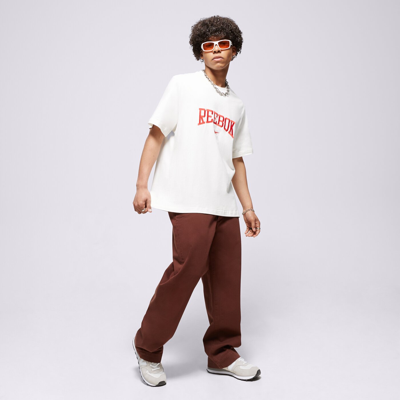 Мъжка тениска REEBOK ТЕНИСКА CL VAR TEE ht8184 цвят бял