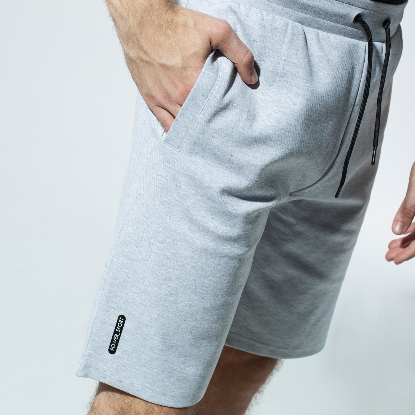 Мъжки къси панталони HAHA66 ШОРТИ ELASTIC SHORTS ha120szm84003 цвят сив