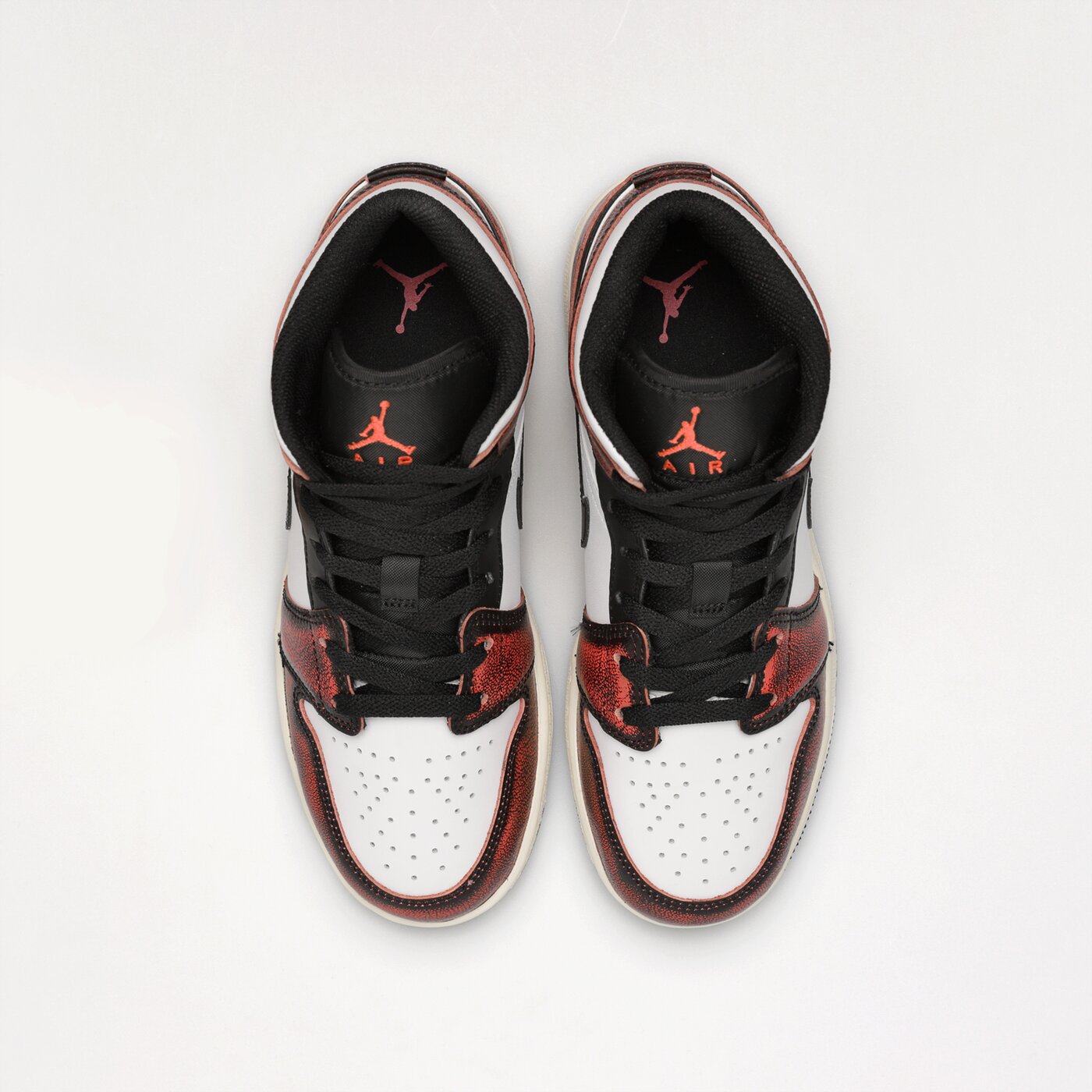 Детски маратонки AIR JORDAN 1 MID SE fb0568-006 цвят червен