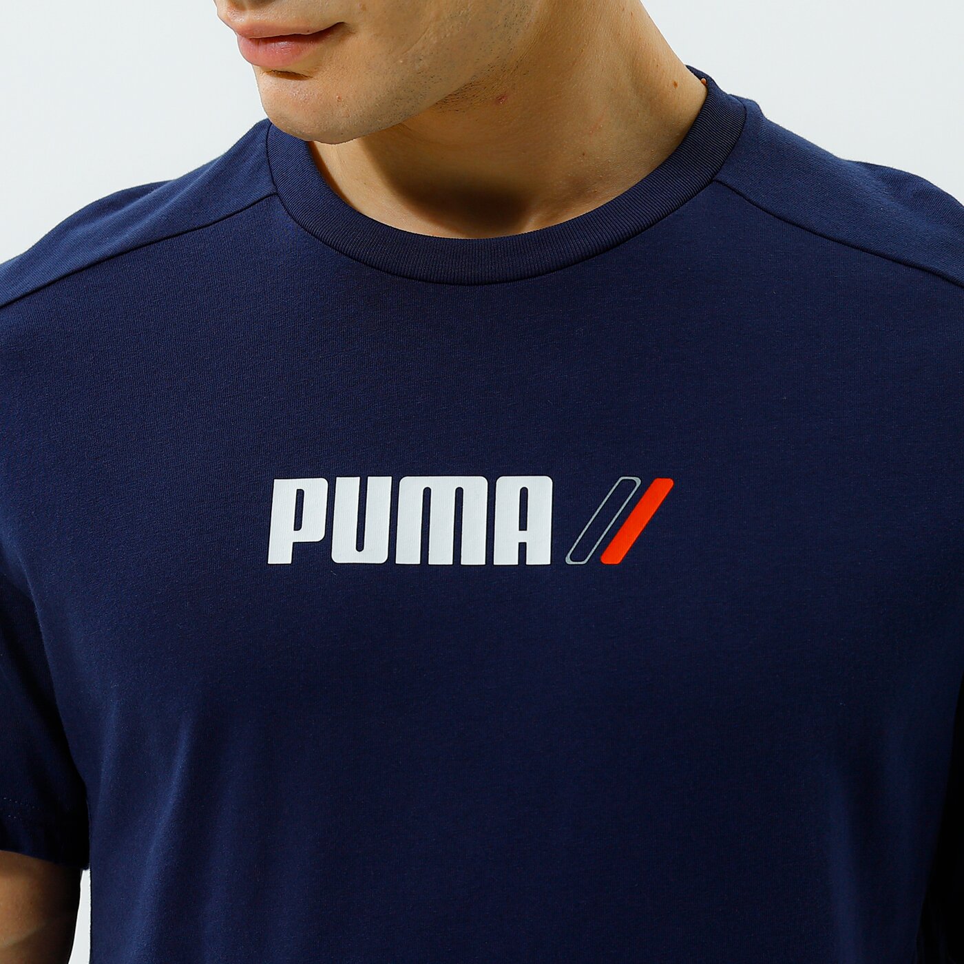 Мъжка тениска PUMA ТЕНИСКА RAD/CAL TEE - PEACOAT 58938506 цвят тъмносин