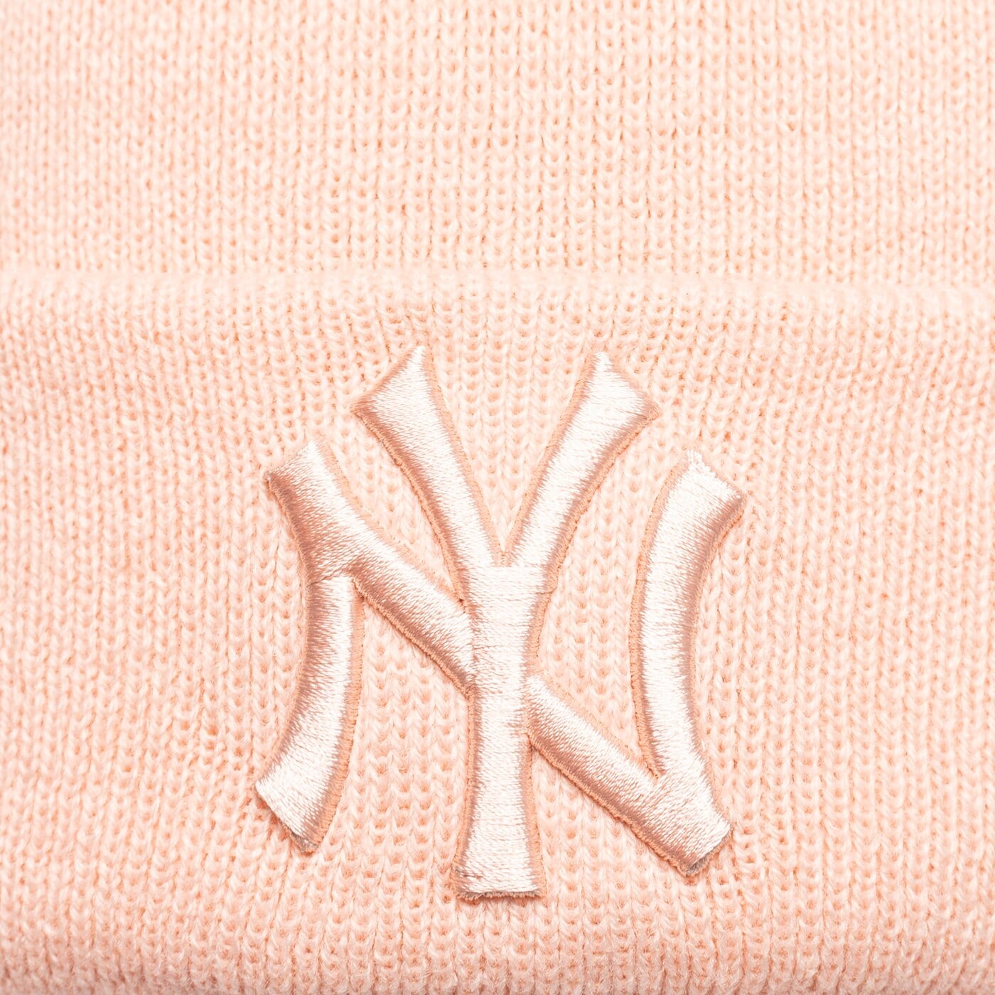 Дамска зимна шапка NEW ERA ШАПКА WMNS LE BEANIE NYY PNK NEW YORK YANKEES BSKBSK 60285087 цвят розов