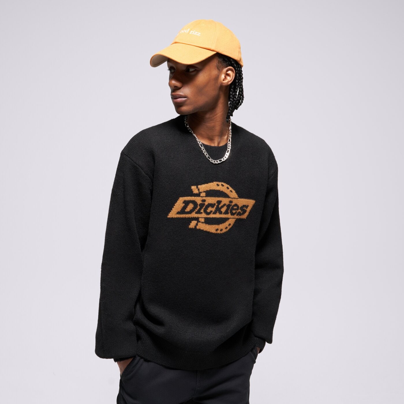 DICKIES ПУЛОВЕР RUSTON SWEATER dk0a87oqblk1 цвят черен