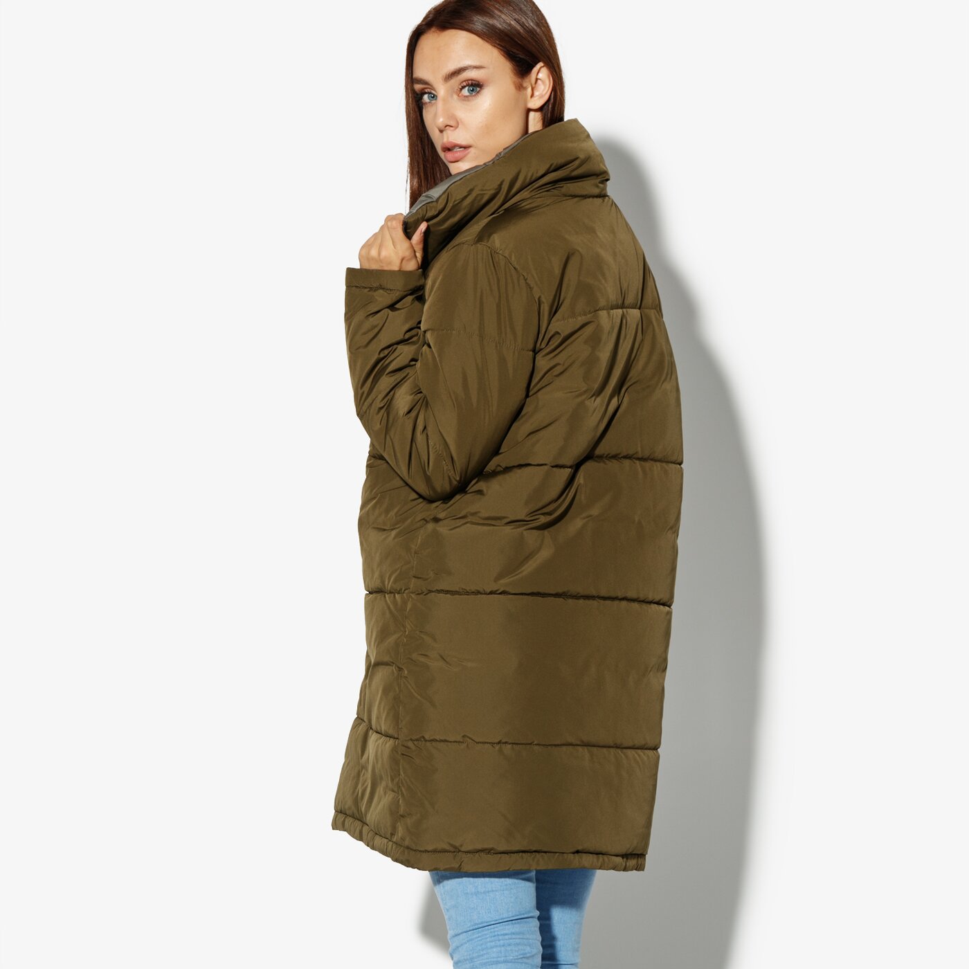 Дамско зимно яке CONFRONT ЯКЕ TORRY cf38kud18001 цвят каки