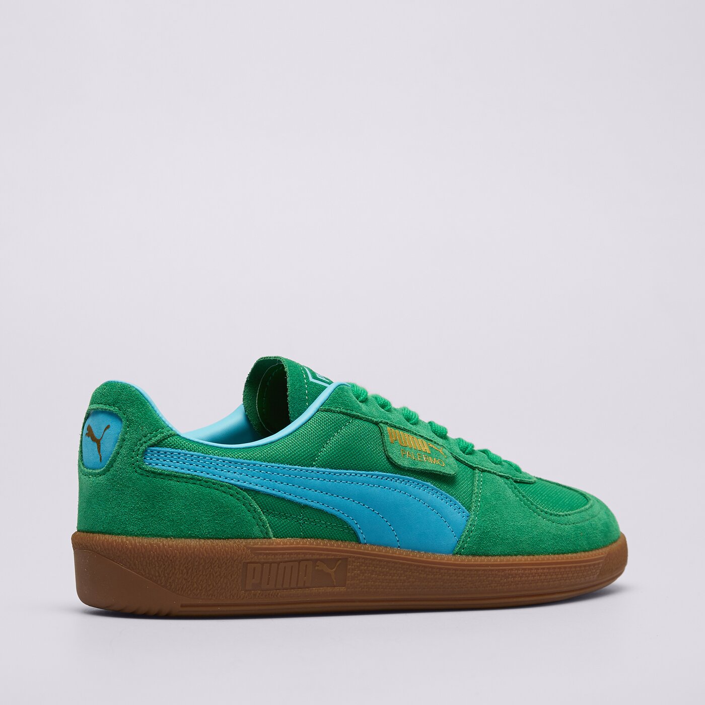 Мъжки маратонки PUMA PALERMO VINTAGE UPDATE 40136401 цвят зелен