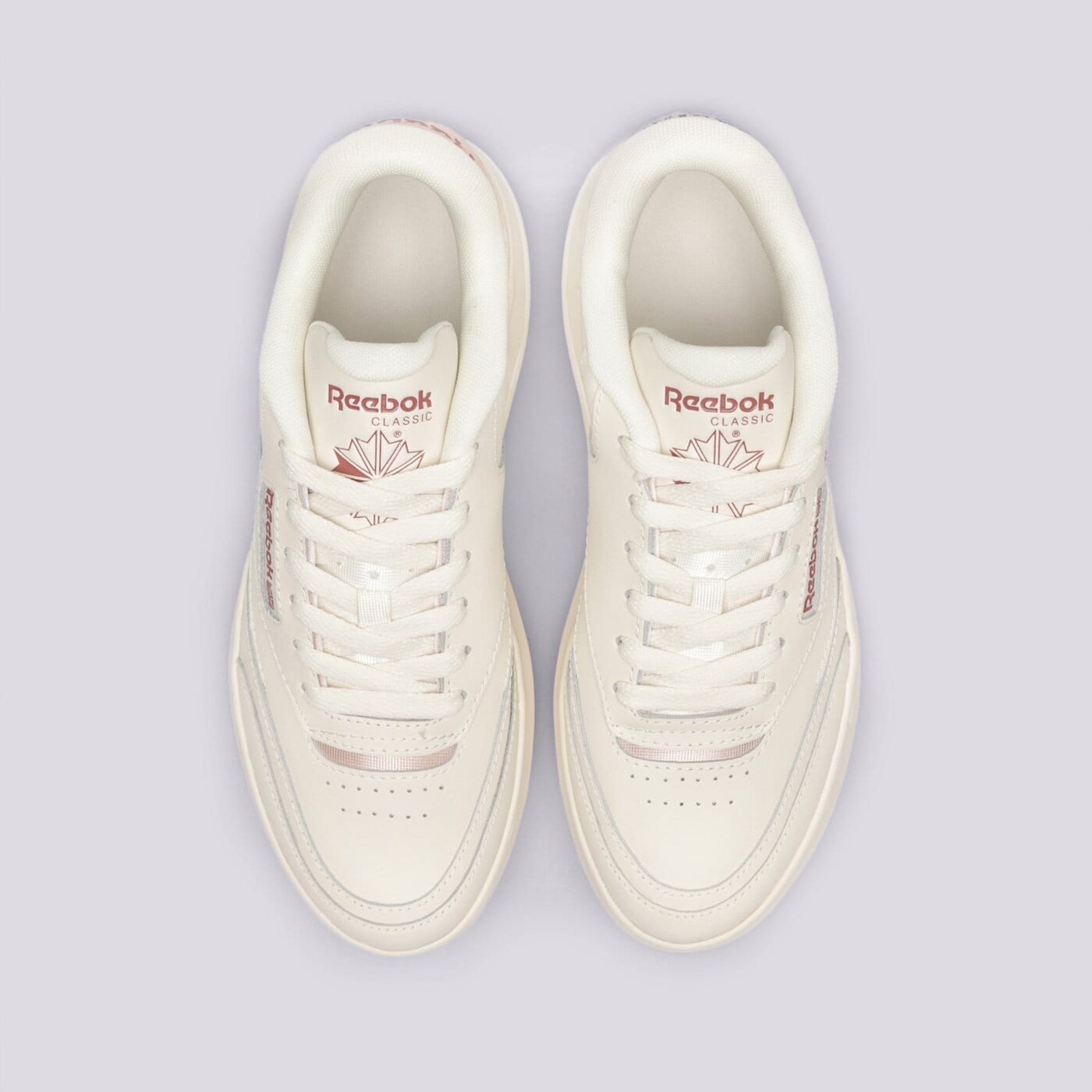 Дамски маратонки REEBOK CLUB C EXTRA 100033105 цвят кремав