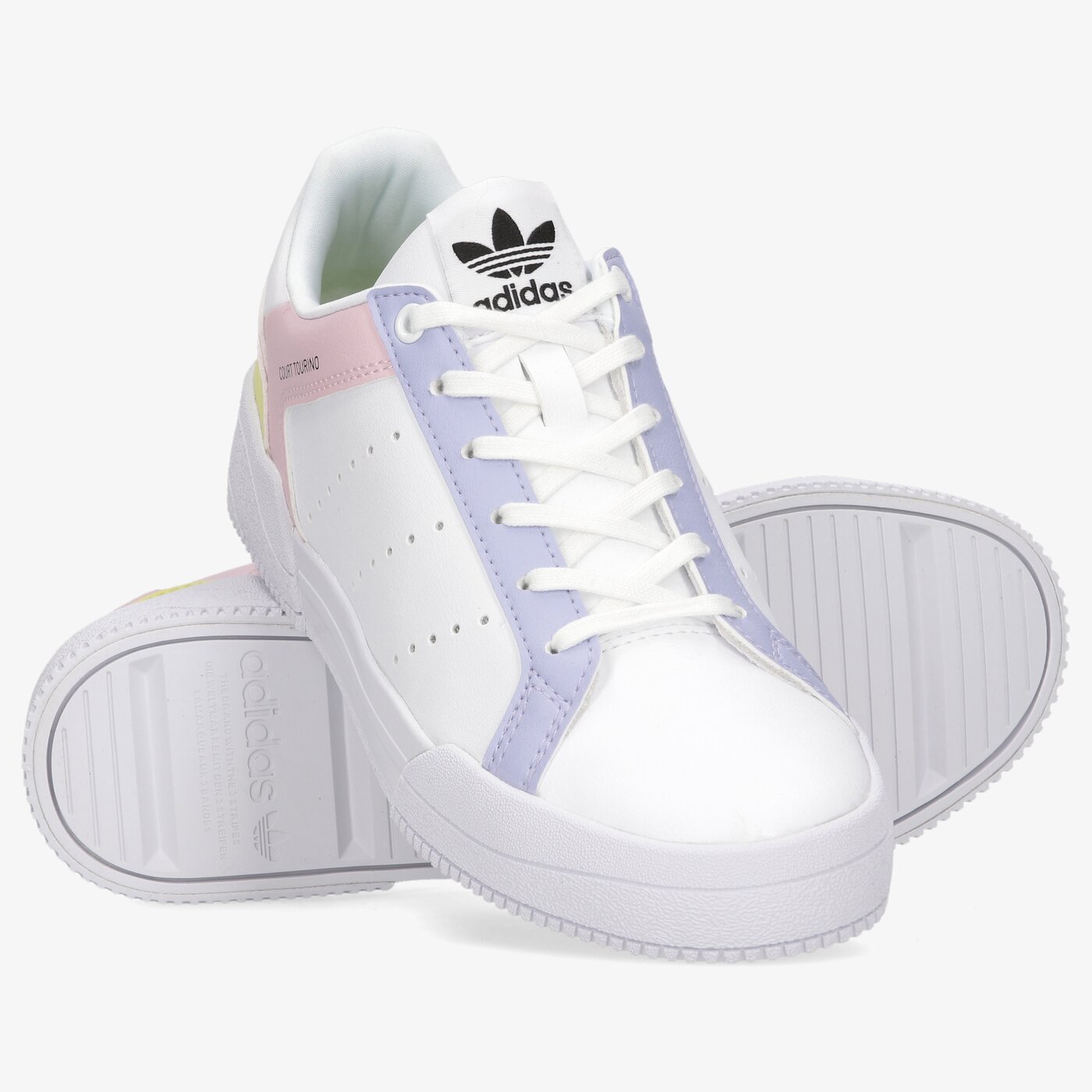 Детски маратонки ADIDAS COURT TOURINO J h00769 цвят бял