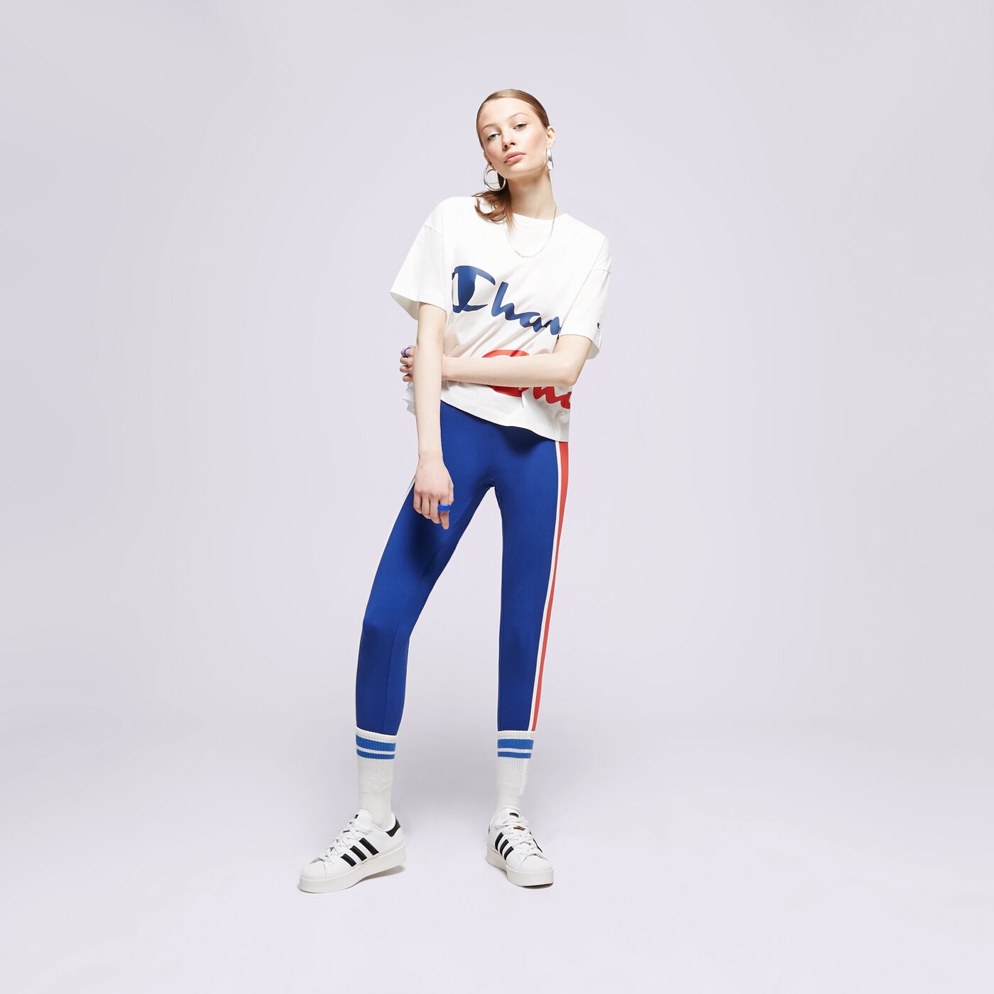 Дамски панталони CHAMPION CROP КЛИН 116227bs025 цвят тъмносин