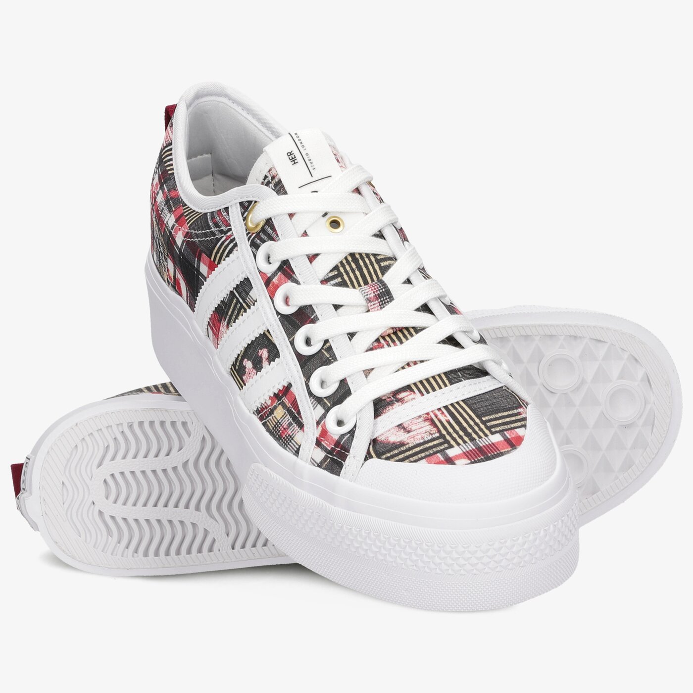 Дамски маратонки ADIDAS NIZZA PLATFORM W h00530 цвят многоцветен