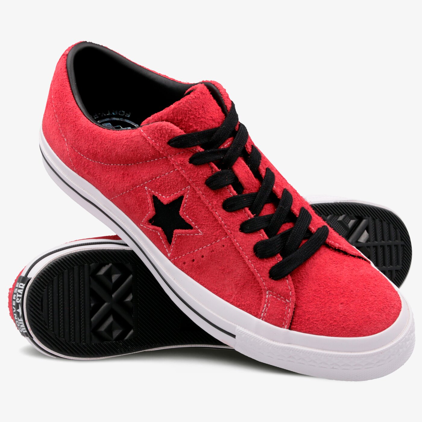Мъжки маратонки CONVERSE ONE STAR c163246 цвят червен