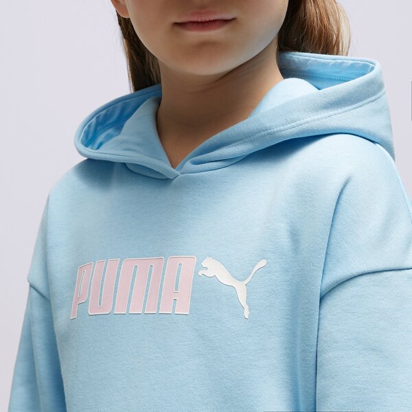 Детски суичър PUMA СУИТЧЪР С КАЧУЛКА KEY BOYFRIEND HOODIE BLUE 62299821 цвят син