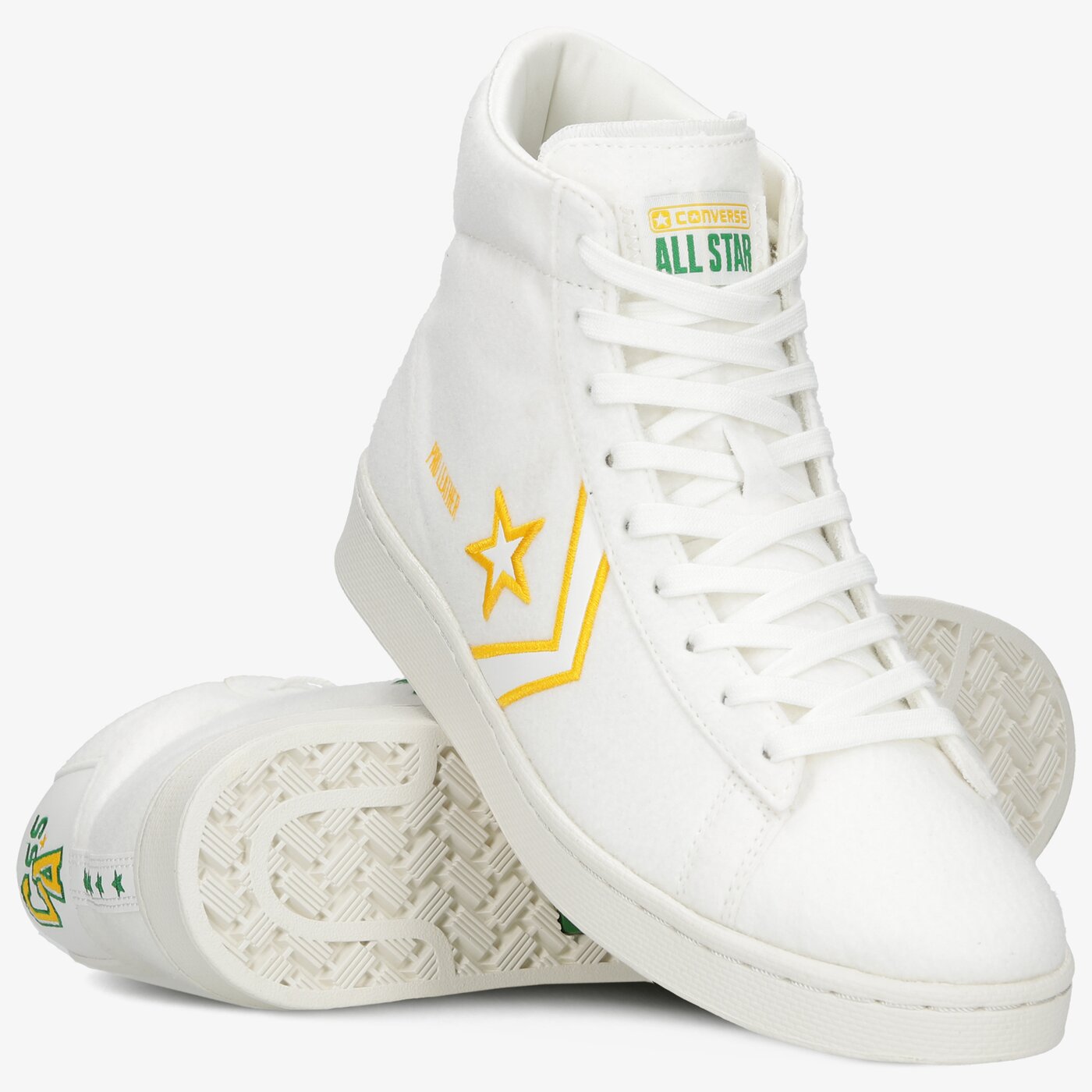 Мъжки маратонки CONVERSE PRO LEATHER GOLD STANDARD 170493c цвят бял