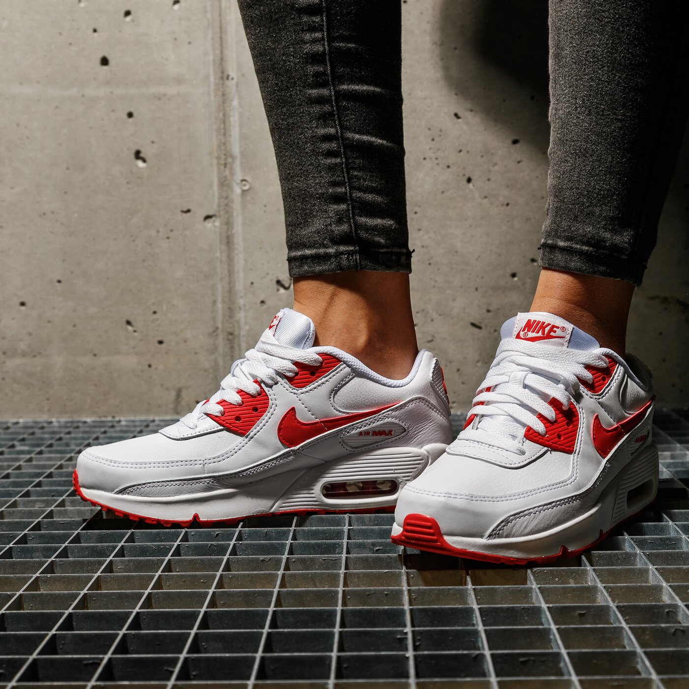 Детски маратонки NIKE AIR MAX 90 LTR  cd6864-106 цвят бял