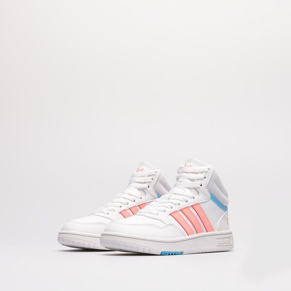 Детски маратонки ADIDAS HOOPS MID 3.0 K gw6110 цвят бял