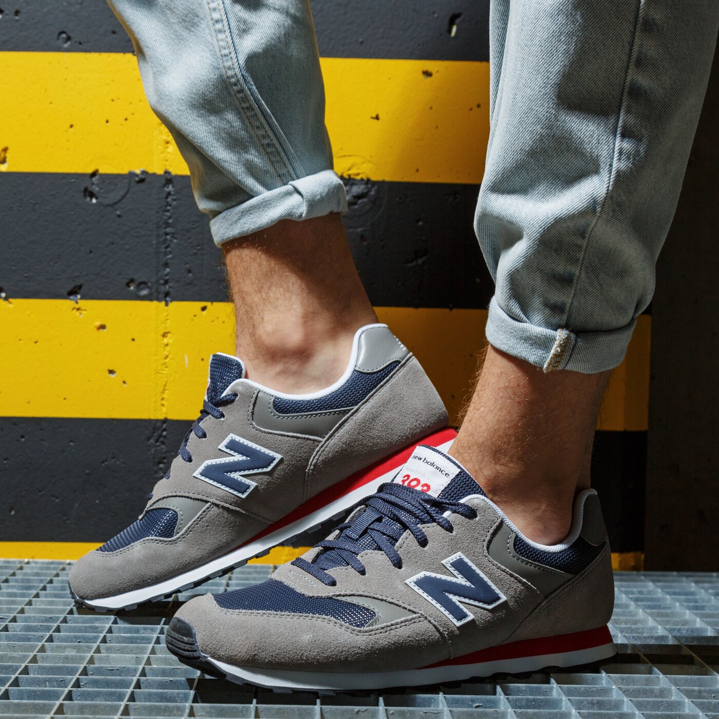 Мъжки маратонки NEW BALANCE ML393SH1 ml393sh1 цвят сив