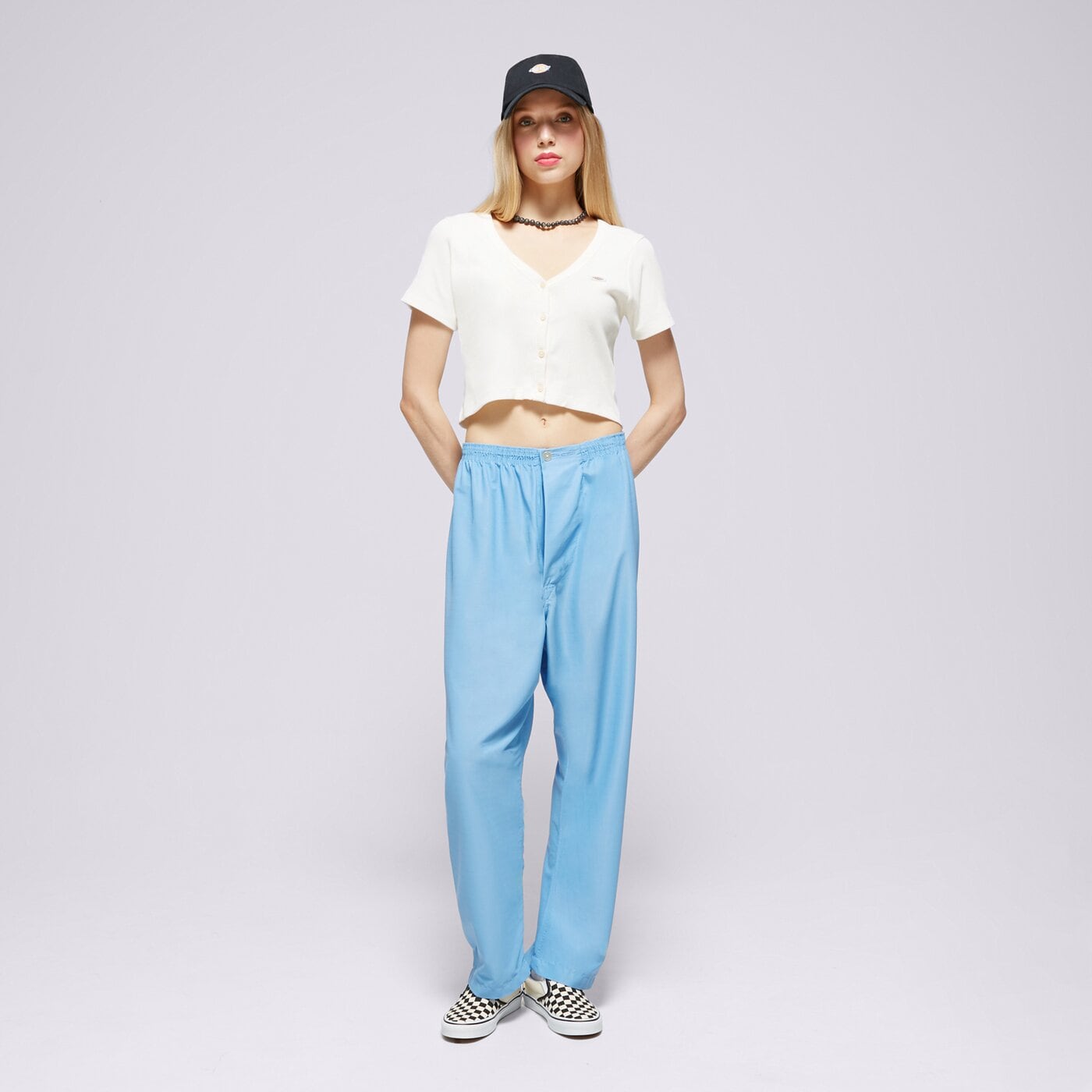 Дамска тениска DICKIES ТЕНИСКА EMPORIA CARDIGAN SS W dk0a4yruc581 цвят бежов