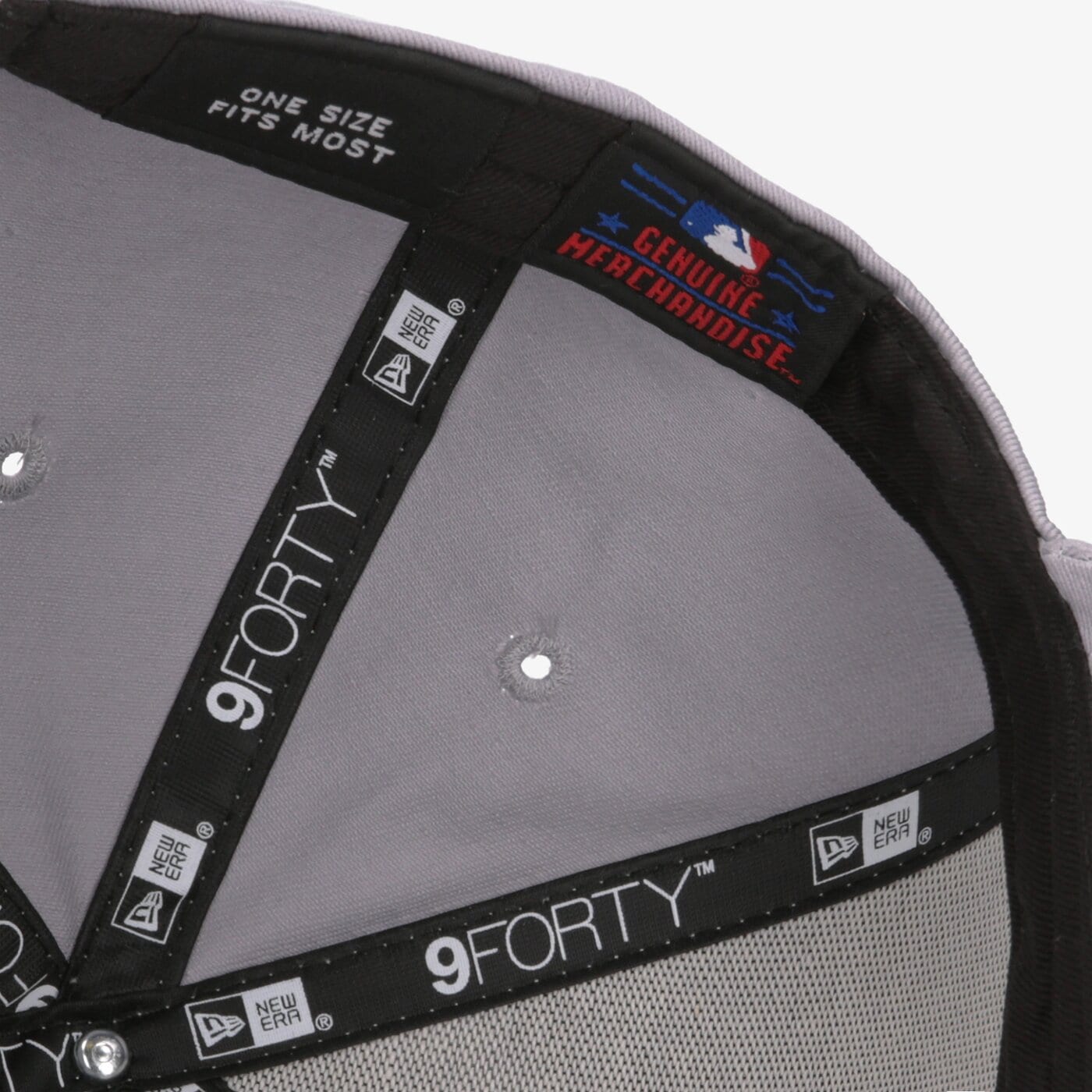 Дамска шапка с козирка NEW ERA MLB 9FORTY NEW YORK YANKEES CAP GRAY/WHITE 10531940 цвят сив