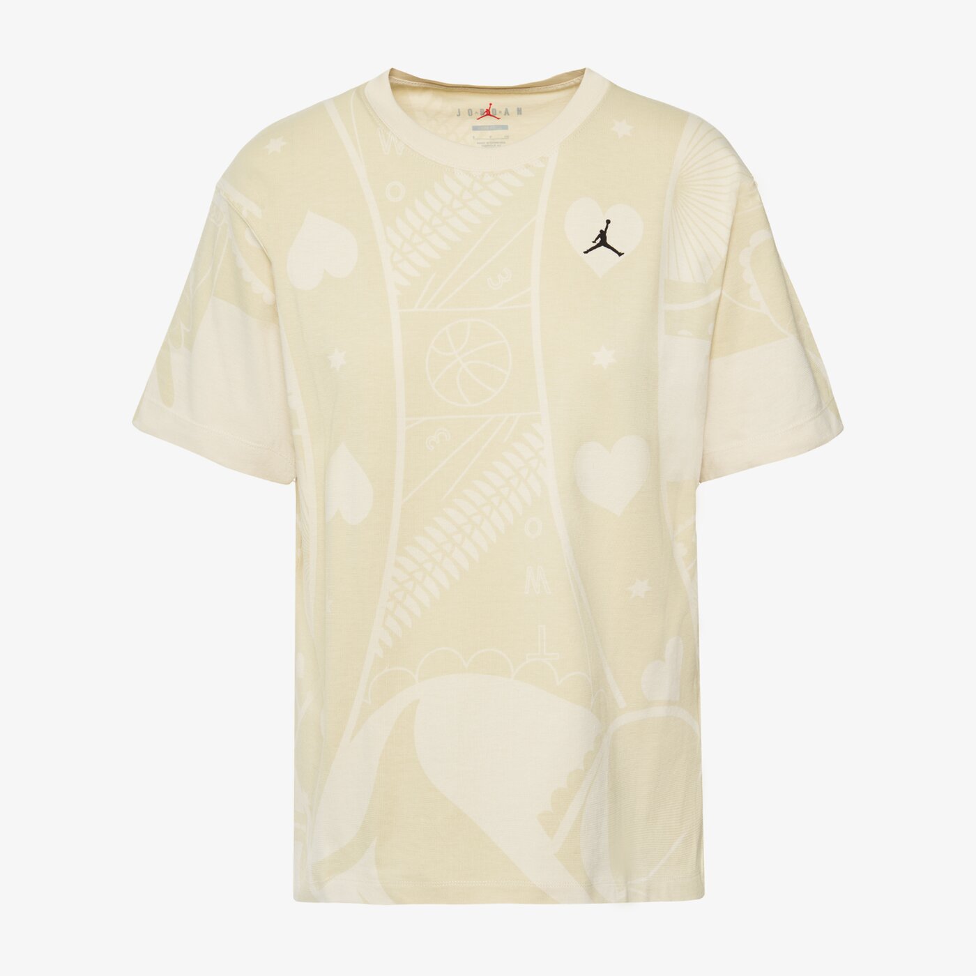 Дамска тениска JORDAN ТЕНИСКА FLIGHT BOXY ТЕНИСКА dq4591-234 цвят бежов