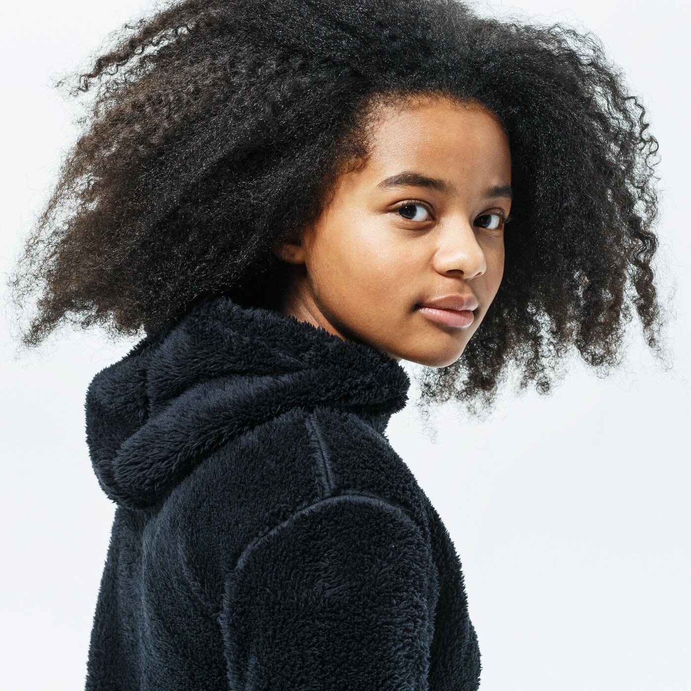 Детски суичър NIKE ПОЛАР AIR cu8550-010 цвят черен