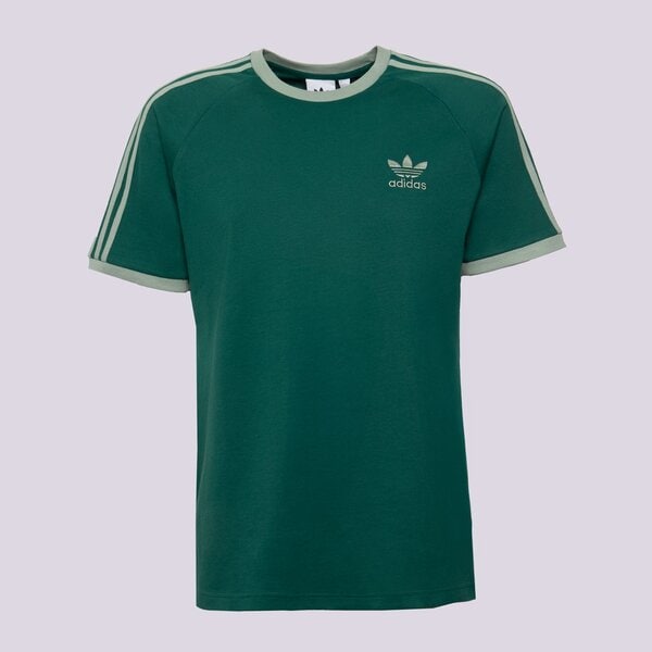 Мъжка тениска ADIDAS ТЕНИСКА 3-STRIPES TEE jn7017 цвят зелен