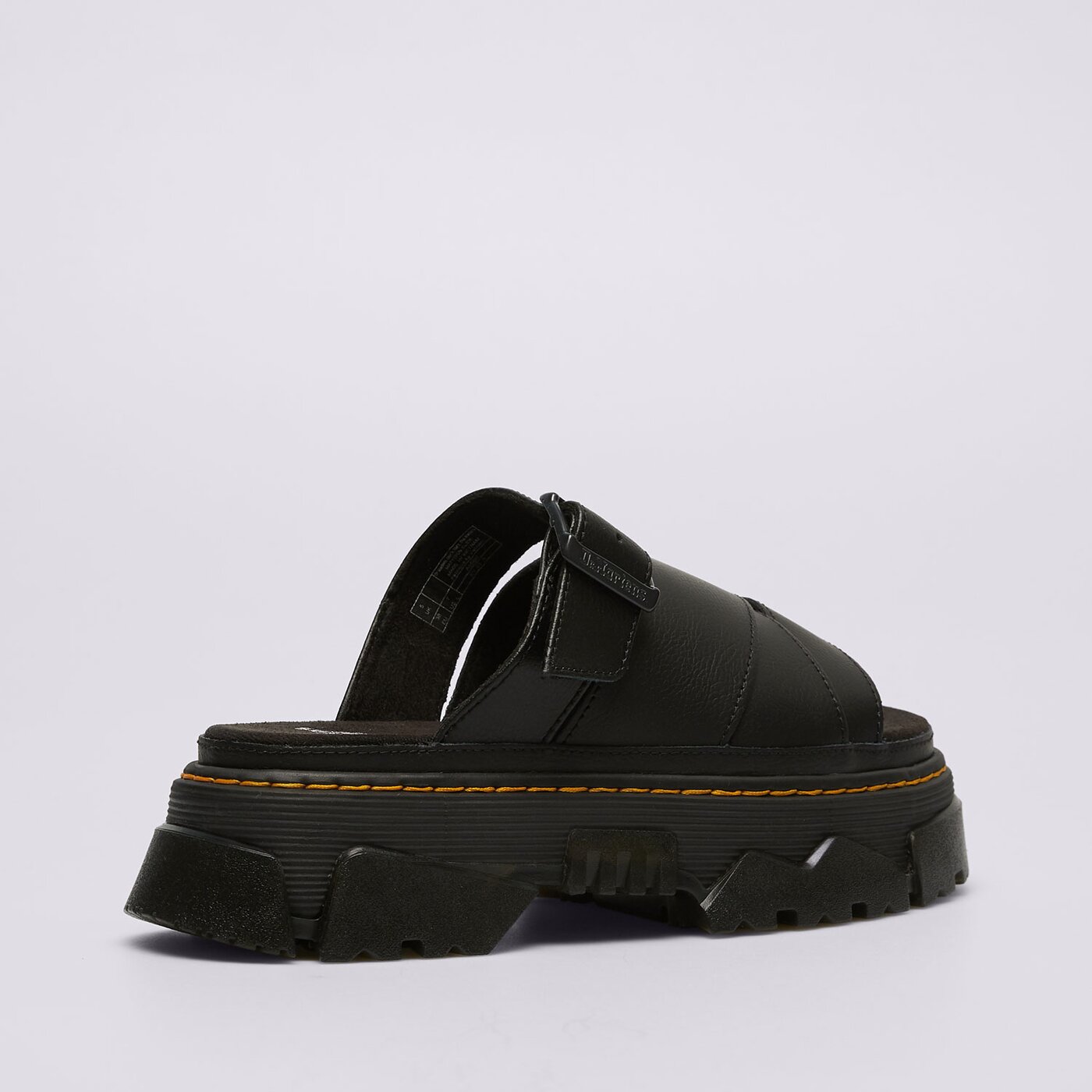 Дамски чехли и сандали DR.MARTENS MATTISON SLIDE SANDAL 40900001 цвят черен
