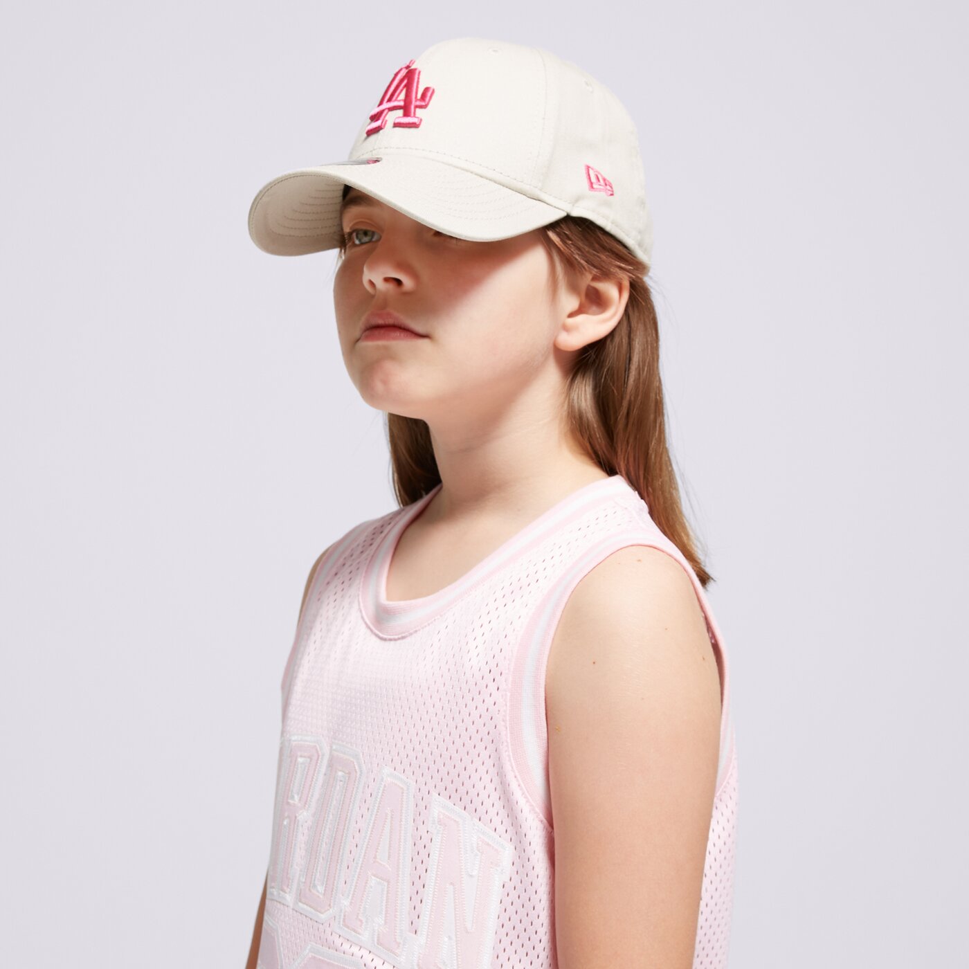 Детска тениска JORDAN ПОТНИК JDN JORDAN 23 JERSEY GIRL 45a773-a9y цвят розов