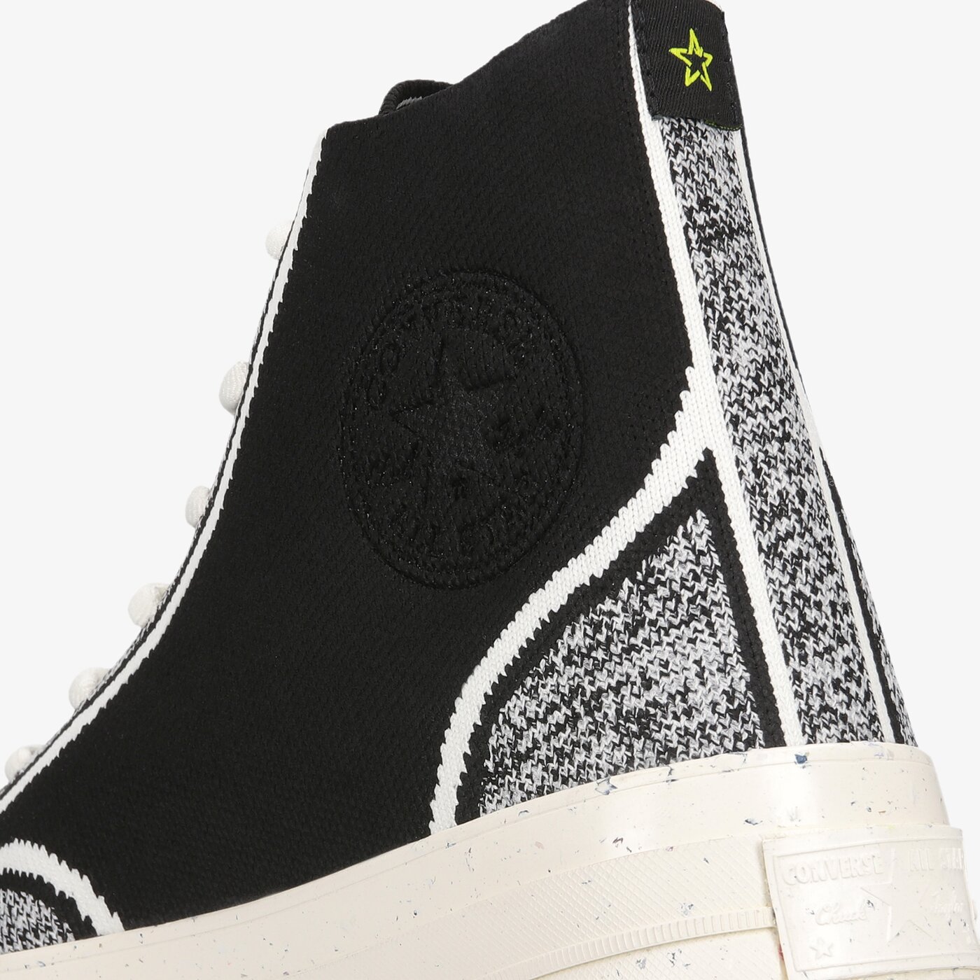 Мъжки маратонки CONVERSE CHUCK 70 (KNIT UPPER-COLD CEMENT) 171486c цвят черен