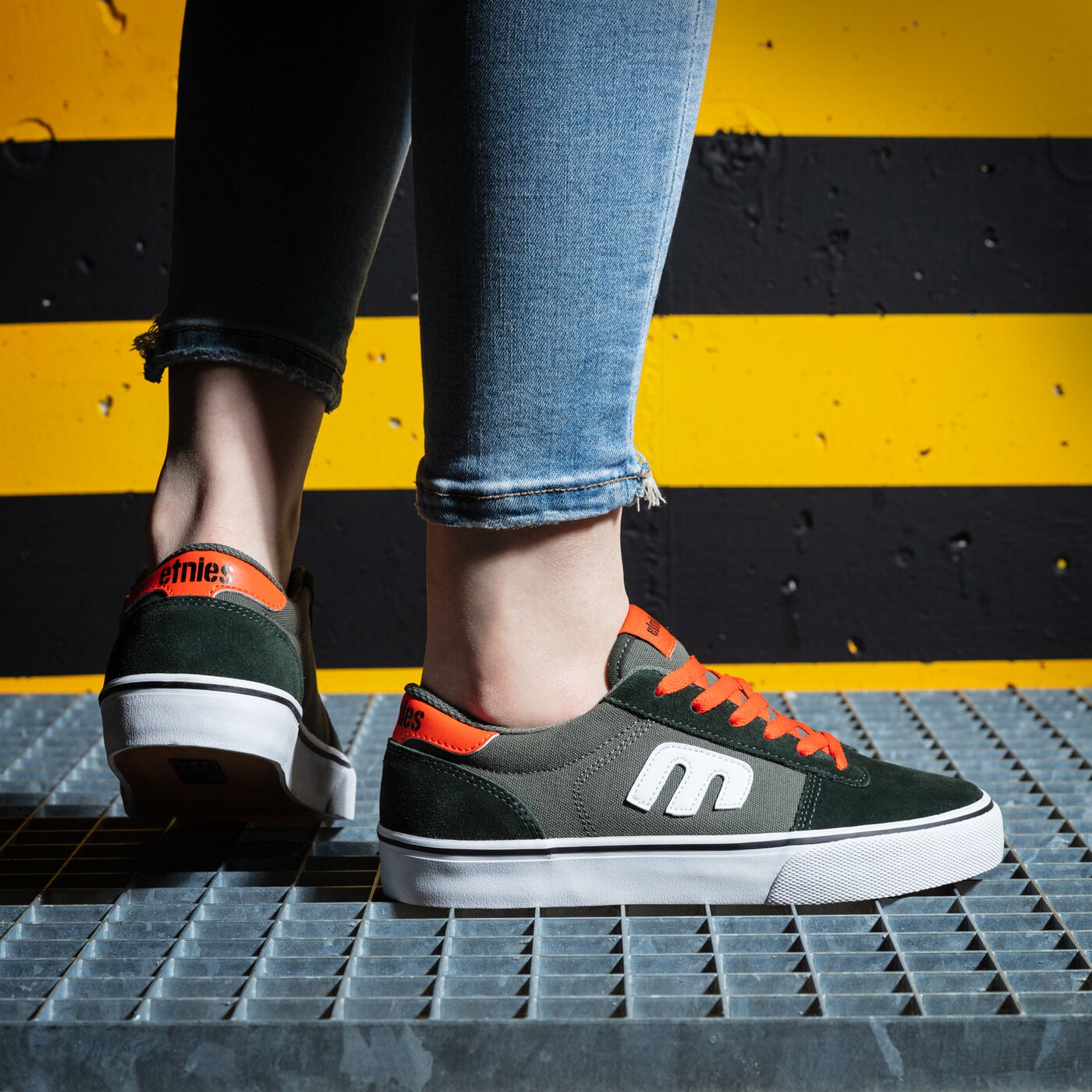 Детски маратонки ETNIES KIDS CALLI-VULC 4301000033314 цвят зелен