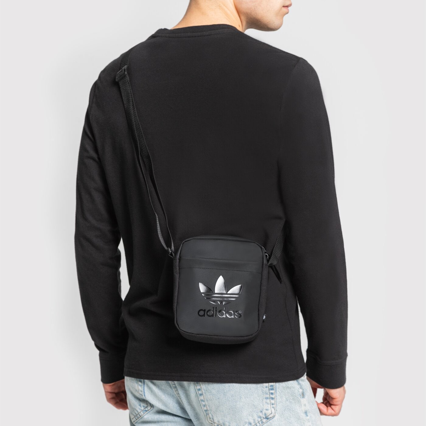 Дамска чанта за кръст ADIDAS ЧАНТА FESTIVAL BAG hd7188 цвят черен
