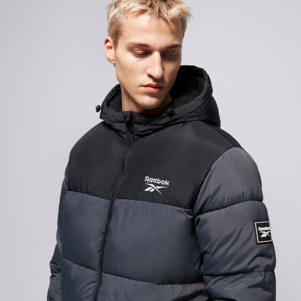 Мъжко зимно яке REEBOK ЯКЕ ЗИМНО PUFFER JACKET rbo15690285 цвят сив