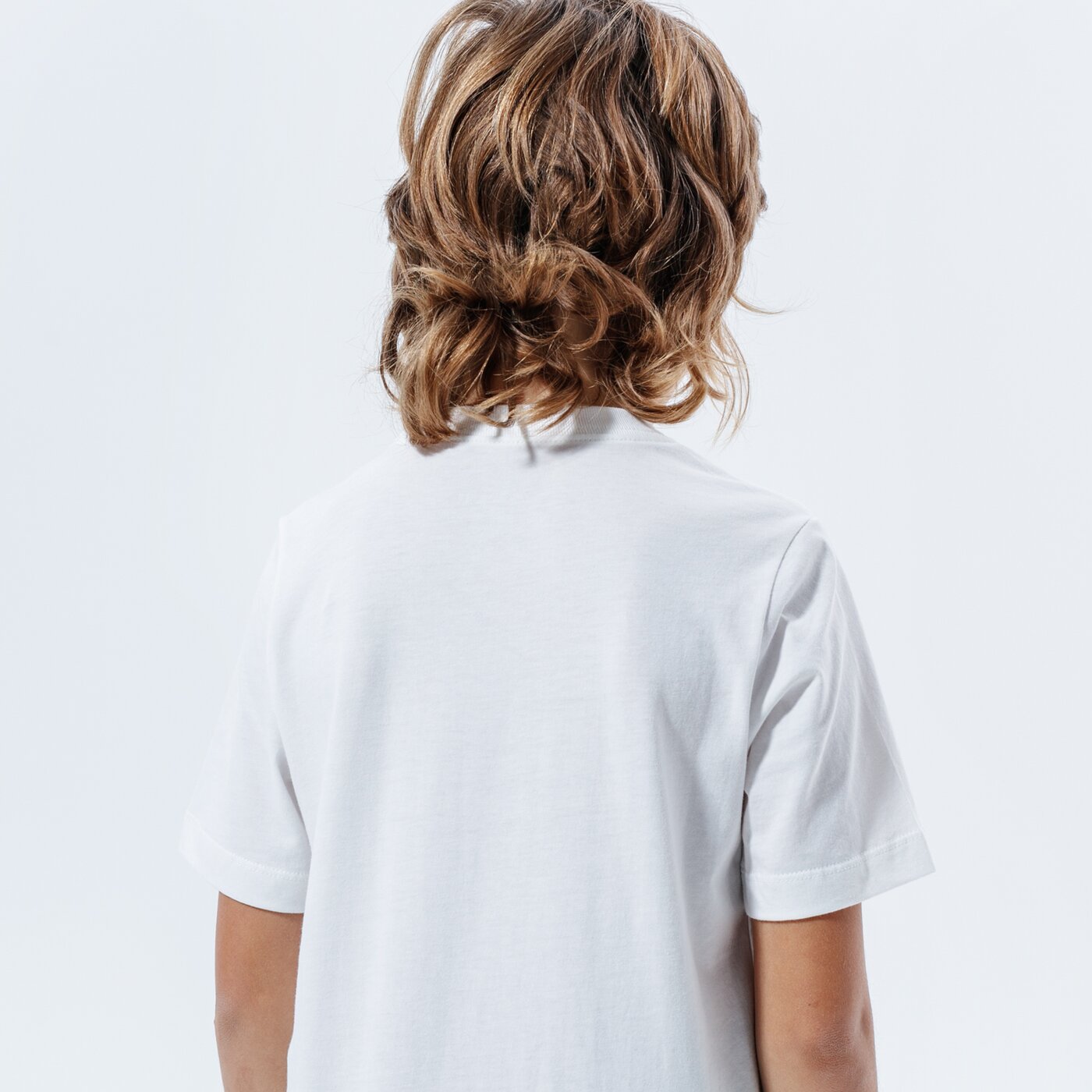 Детска тениска NIKE ТЕНИСКА B NSW TEE VERBIAGE 3 cz1818-100 цвят бял